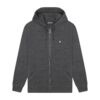 Lyle & Scott Classic Full Zip Regular Fit Long Sleeve Hoodie - Charcoal Marl