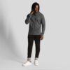 Lyle & Scott Classic Full Zip Regular Fit Long Sleeve Hoodie - Charcoal Marl