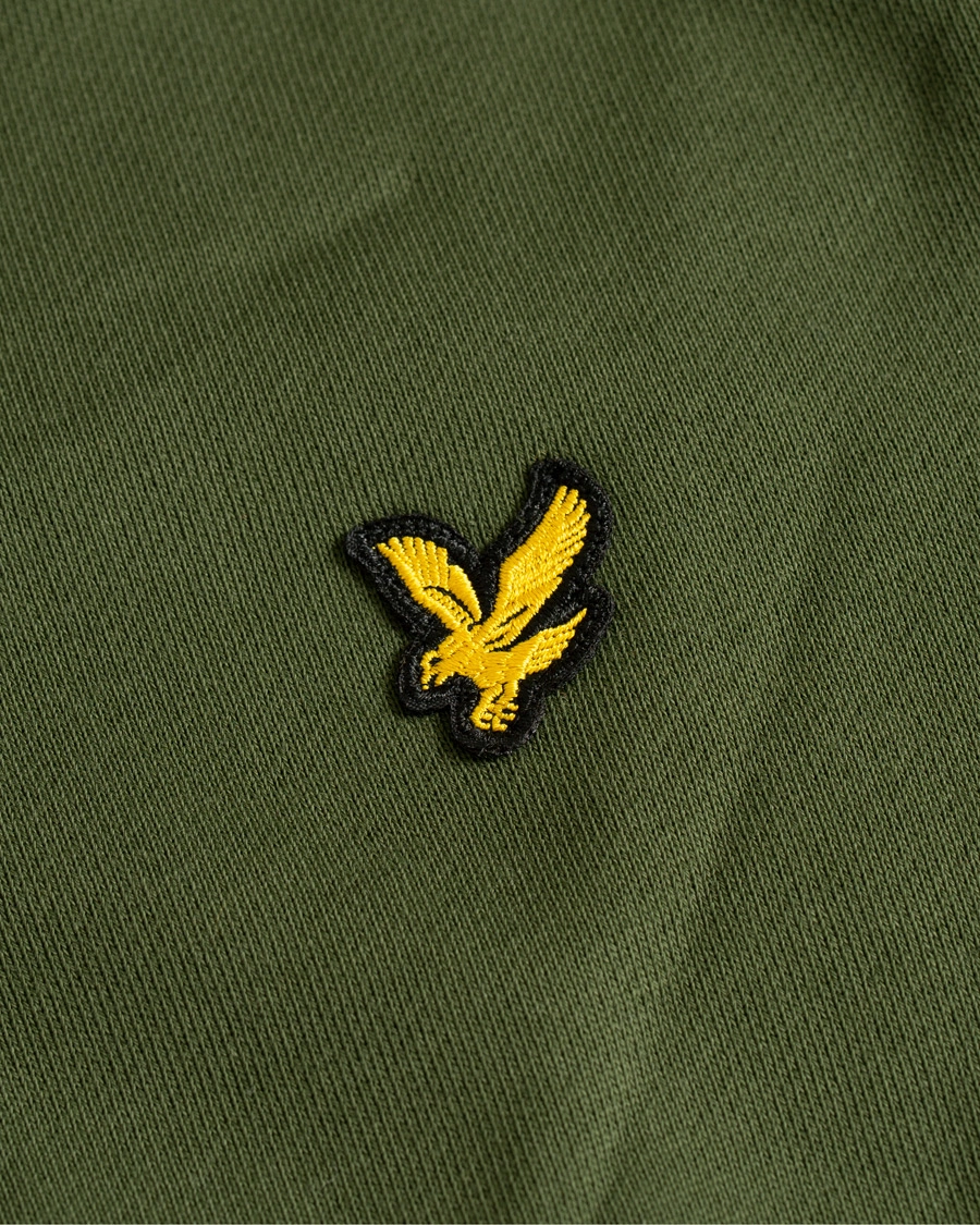 Lyle & Scott Classic Full Zip Regular Fit Long Sleeve Hoodie - Lichen Green