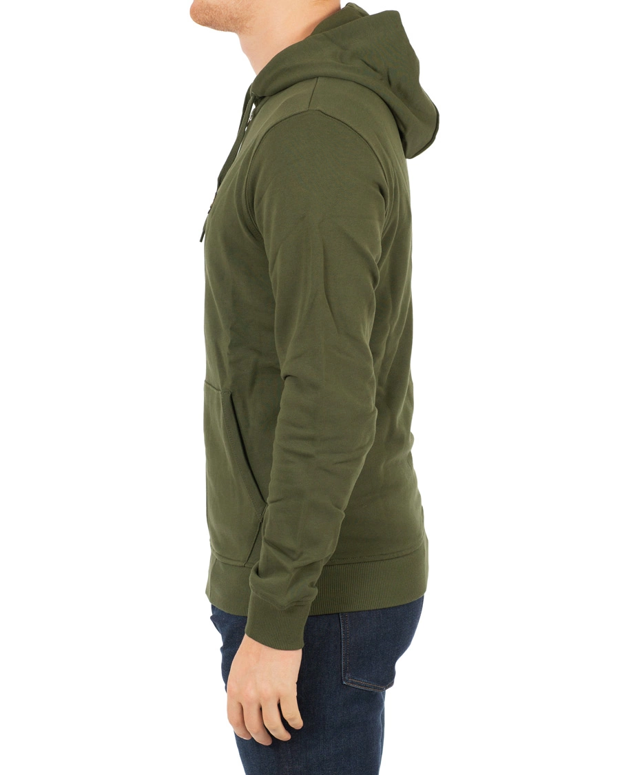 Lyle & Scott Classic Full Zip Regular Fit Long Sleeve Hoodie - Lichen Green