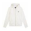 Lyle & Scott Classic Full Zip Regular Fit Long Sleeve Hoodie - Seashell White