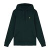 Lyle & Scott Classic Pullover Regular Fit Long Sleeve Hoodie - Dark Green