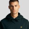 Lyle & Scott Classic Pullover Regular Fit Long Sleeve Hoodie - Dark Green