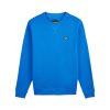 Lyle & Scott Classic Regular Fit Long Sleeve Crewneck Sweatshirt - Bright Cobalt