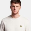 Lyle & Scott Classic Regular Fit Long Sleeve Crewneck Sweatshirt - Light Mist