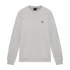 Lyle & Scott Classic Regular Fit Long Sleeve Crewneck Sweatshirt - Light Mist