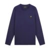 Lyle & Scott Classic Regular Fit Long Sleeve T-Shirt - Navy Blue