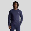 Lyle & Scott Classic Regular Fit Long Sleeve T-Shirt - Navy Blue
