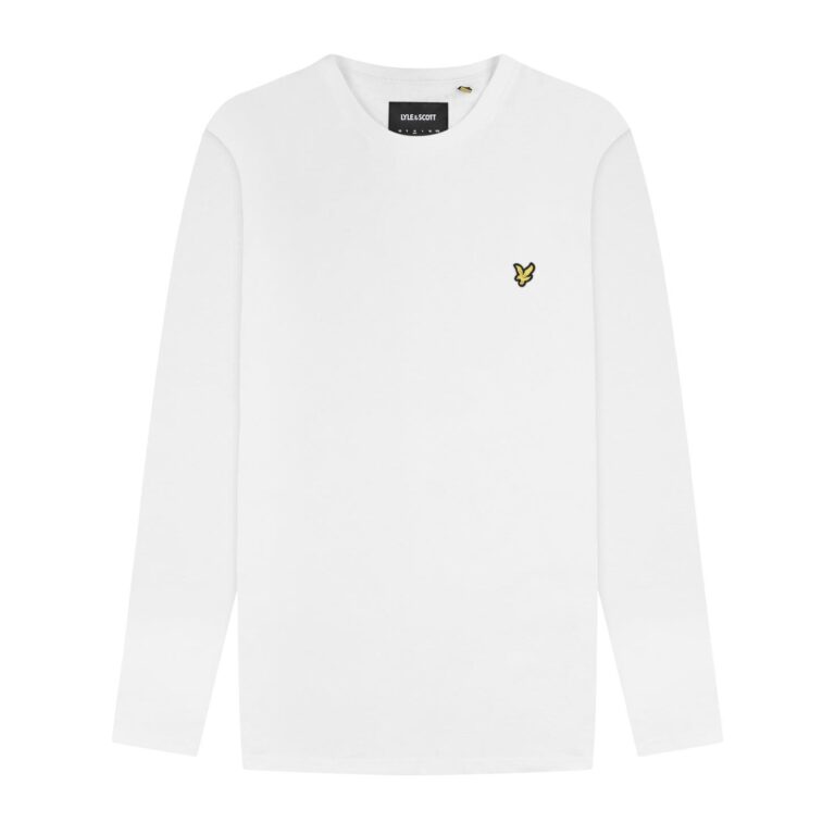 Lyle & Scott Classic Regular Fit Long Sleeve T-Shirt - White