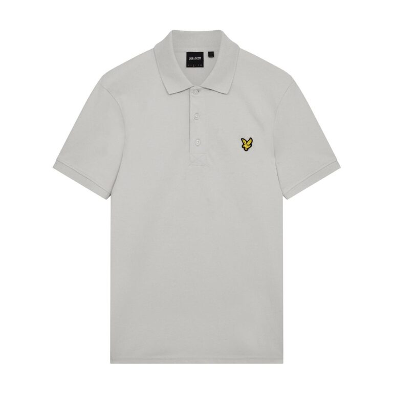 Lyle & Scott Classic Regular Fit Short Sleeve Polo Shirt - Light Mist