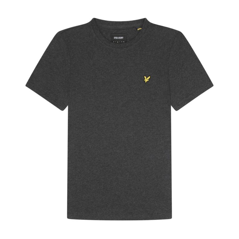 Lyle & Scott Classic Regular Fit Short Sleeve T-Shirt - Charcoal Marl