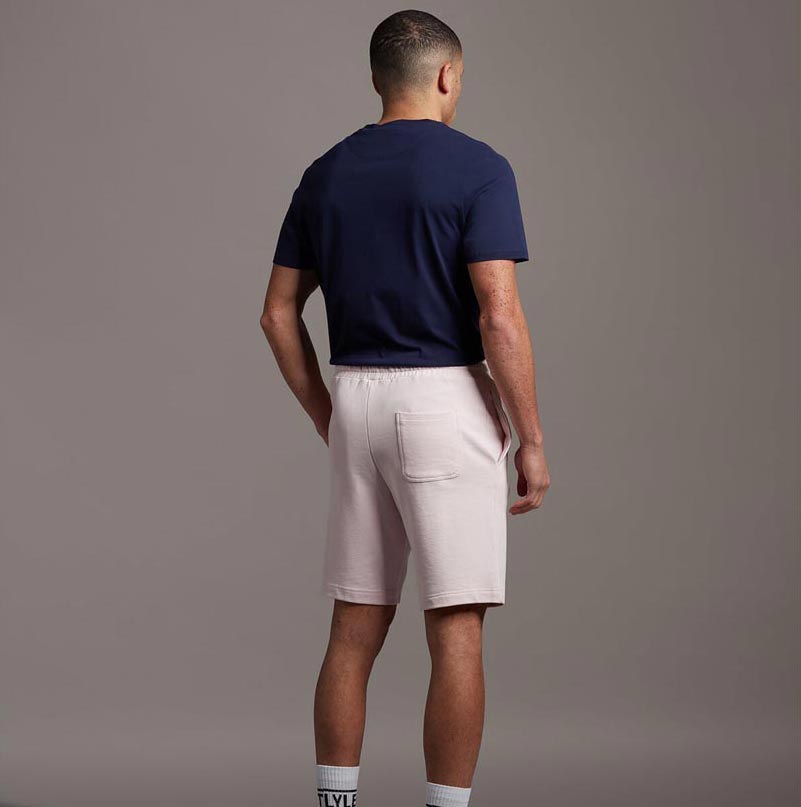 Lyle & Scott Classic Sweat Regular Fit Short - Stonewash Pink