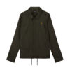 Lyle & Scott Coach Collar Regular Fit Long Sleeve Jacket - Dark Sage