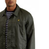Lyle & Scott Coach Collar Regular Fit Long Sleeve Jacket - Dark Sage