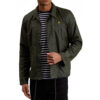 Lyle & Scott Coach Collar Regular Fit Long Sleeve Jacket - Dark Sage