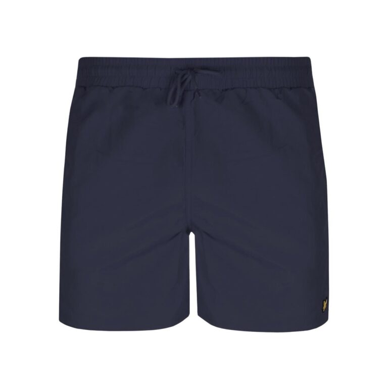 Lyle & Scott Plain Regular Fit Swim Short - Navy