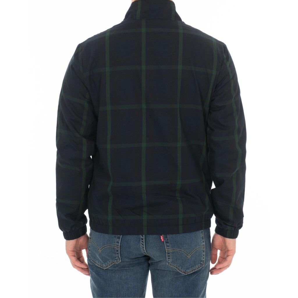Lyle & Scott Tartan Regular Fit Long Sleeve Jacket - Navy Check