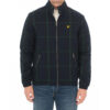 Lyle & Scott Tartan Regular Fit Long Sleeve Jacket - Navy Check