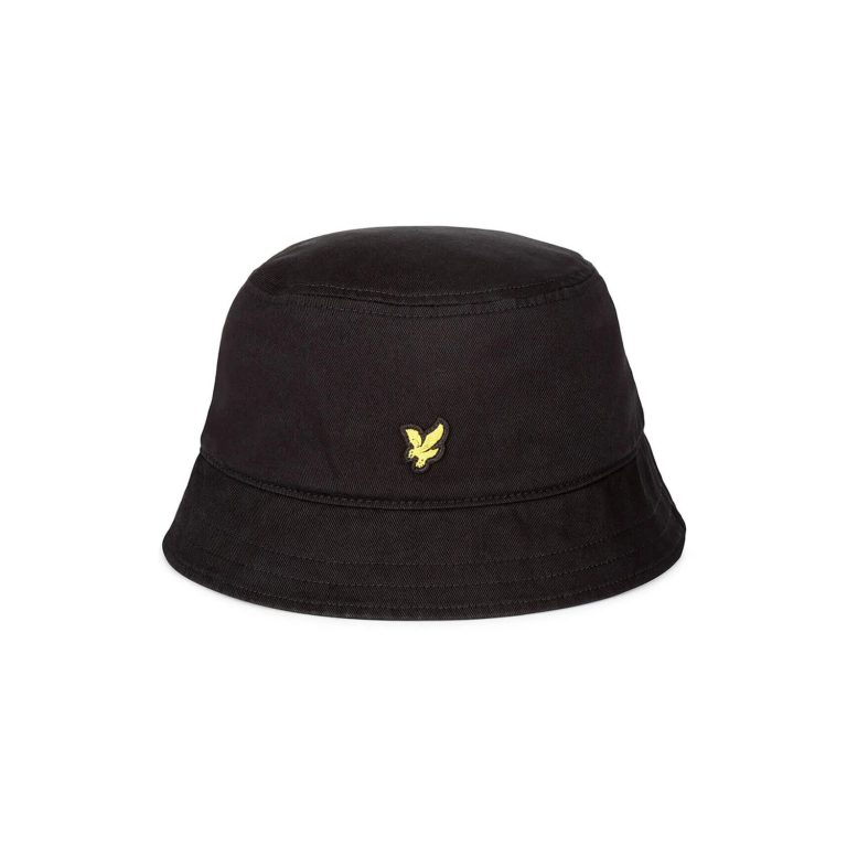 Lyle & Scott Twill Bucket Hat - Jet Black