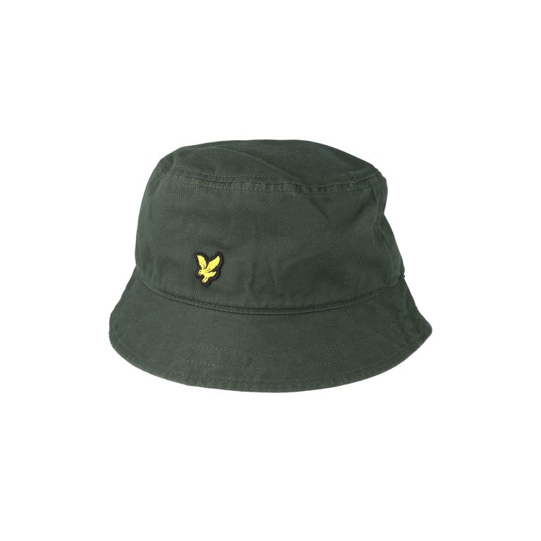 Lyle & Scott Twill Bucket Hat - Leaf Green