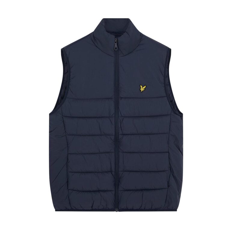 Lyle & Scott Waded Regular Fit Gilet - Dark Navy