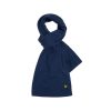 Lyle & Scott Woven Plain Scarf - Dark Navy