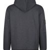 Luke Lotus Relaxed Fit Premium Hoodie - Marl Charcoal
