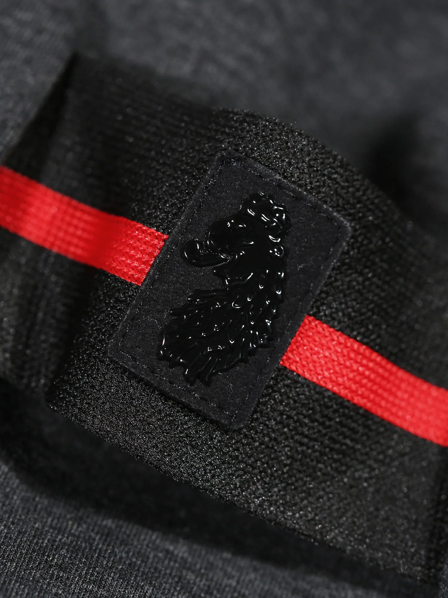 Luke Lotus Relaxed Fit Premium Hoodie - Marl Charcoal