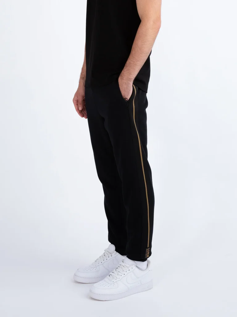 Luke Cornell Premium Vintage Cuffed Joggers - Black