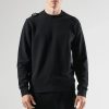 MA.STRUM Core Regular Fit Long Sleeve Sweatshirt - Jet Black