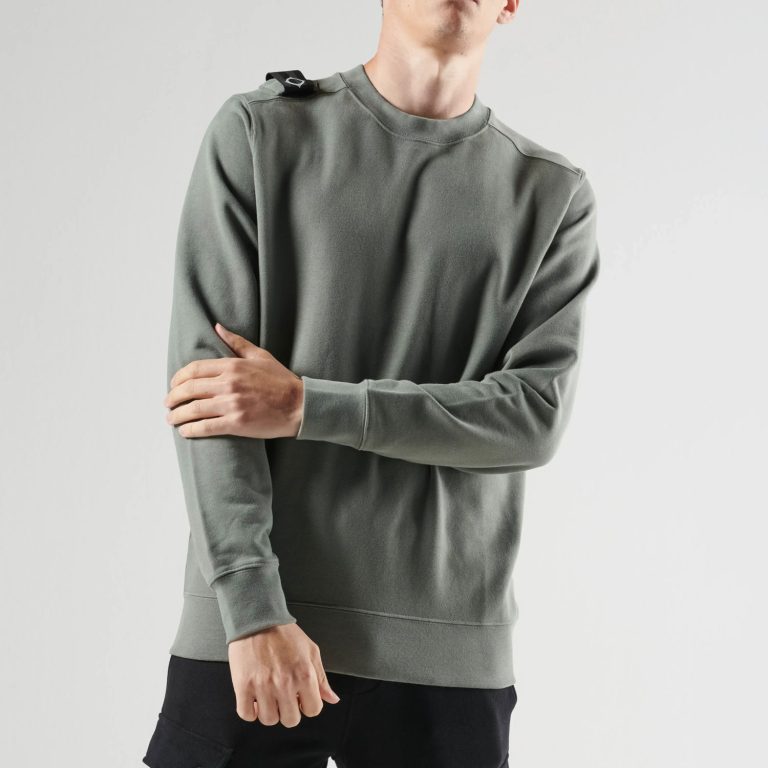 MA.STRUM Core Regular Fit Long Sleeve Sweatshirt - Sedona Grey