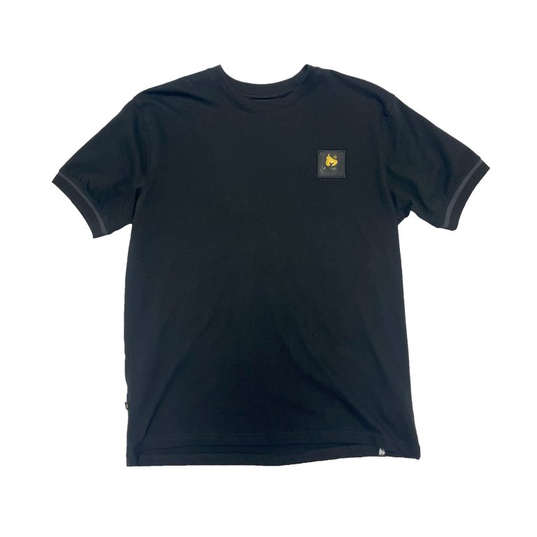 Money Combo Patch Regular Fit Short Sleeve T-Shirt - Black/Gold
