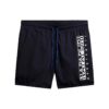 Napaijri V-Box Print Regular Fit Short - Blue Marine