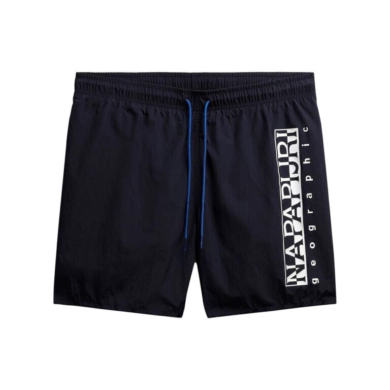 Napaijri V-Box Print Regular Fit Short - Blue Marine