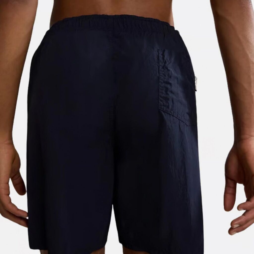 Napaijri V-Box Print Regular Fit Short - Blue Marine
