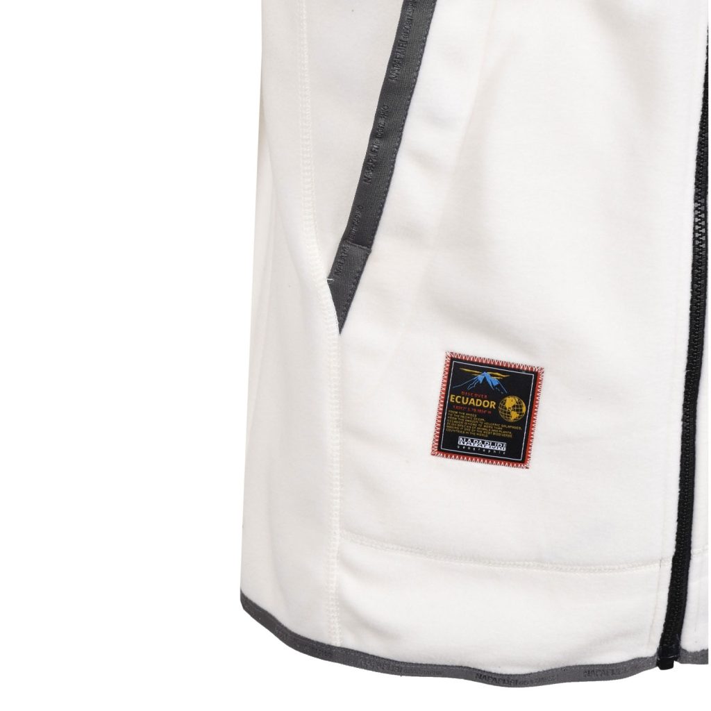 Napapijri Ambato Regular Fit Vest - White Whisper