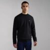 Napapijri Balis Regular Fit Long Sleeve Sweatshirt - Black