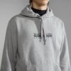 Napapijri Box Regular Fit Long Sleeve Hoodie - Grey Marl