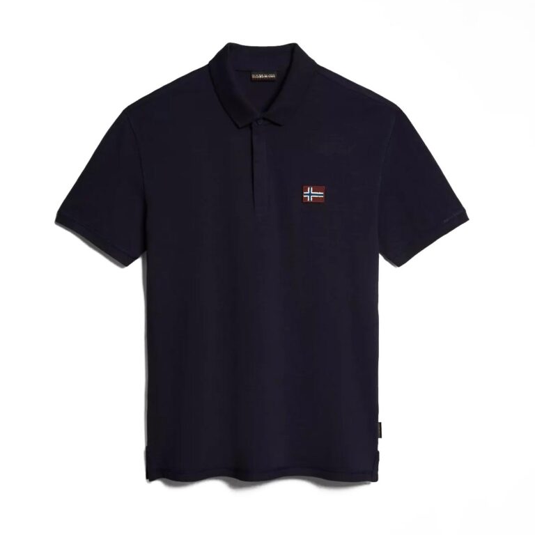 Napapijri Ebea Regular Fit Short Sleeve Polo - Blue Marine