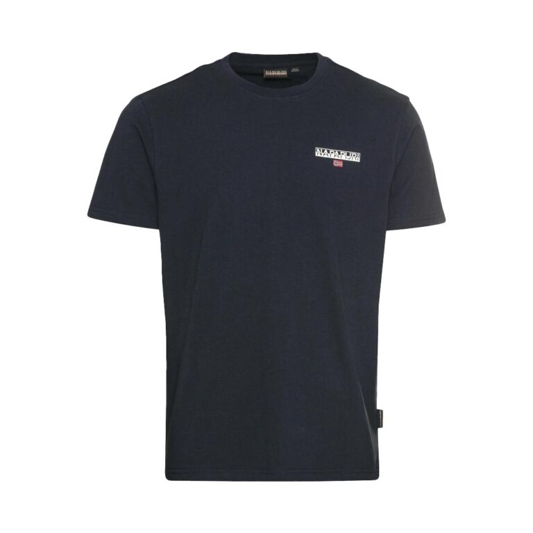 Napapijri Ice 2 Regular Fit Short Sleeve T-Shirt - Blue Marine