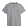 Napapijri Ice 2 Regular Fit Short Sleeve T-Shirt - Grey Marl