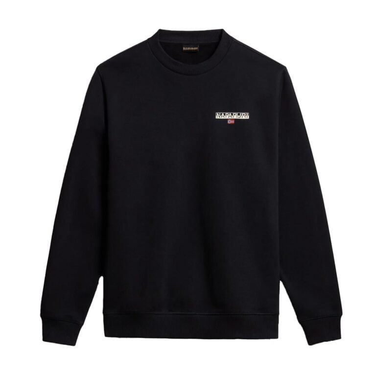 Napapijri Ice Regular Fit Long Sleeve Sweatshirt - Black