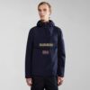 Napapijri Rainforest 3 Regular Fit Long Sleeve Jacket - Blue Marine