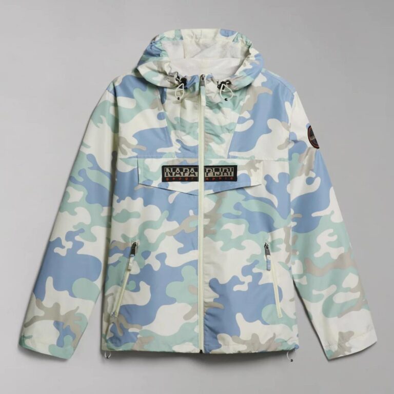 Napapijri Rainforest Full Zip Regular Fit Long Sleeve Jacket - Classic Camo