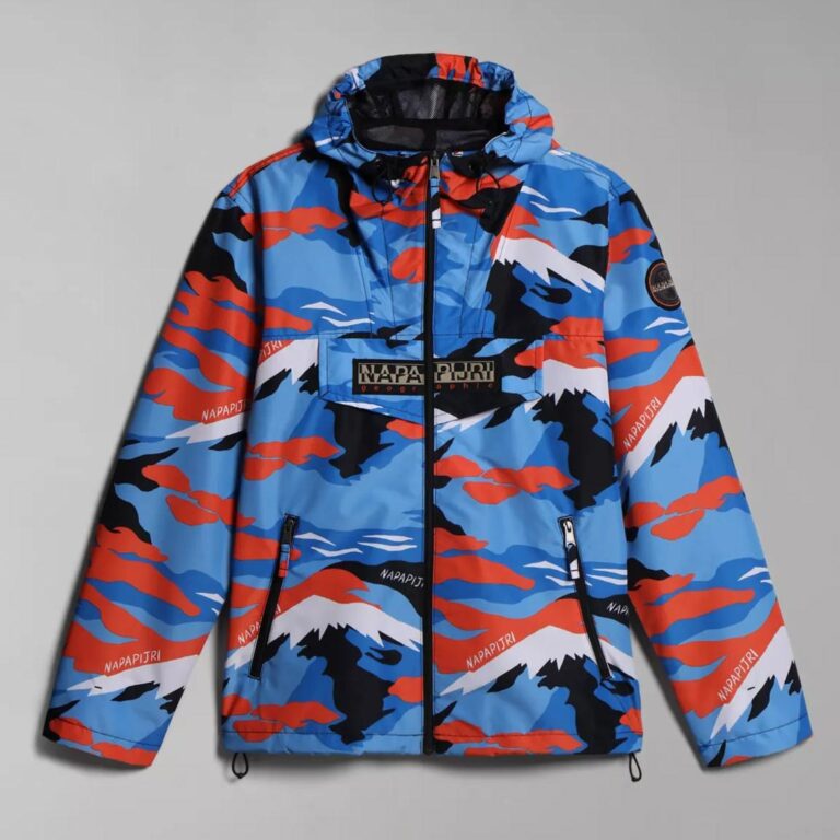 Napapijri Rainforest Full Zip Regular Fit Long Sleeve Jacket - Macrovulcan Camo