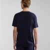 Napapijri SS4 Loose Fit Short Sleeve T-Shirt - Blue Marine