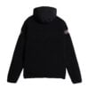 Napapijri Teide Sherpa 1/4 Zip Loose Fit Long Sleeve Jacket - Black