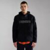 Napapijri Teide Sherpa 1/4 Zip Loose Fit Long Sleeve Jacket - Black