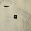 Money Combo Patch Regular Fit Short Sleeve T-Shirt - White/Gold