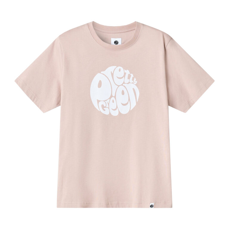 Pertty Green Gillespie Regular Fit Short Sleeve T-Shirt - Dusky Pink